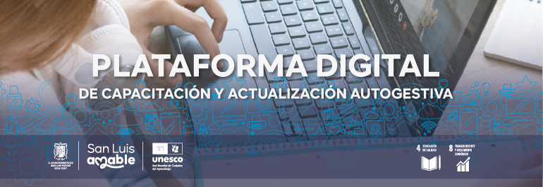 Plataforma con iconos